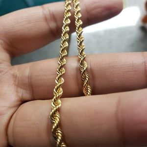 14k rope chain